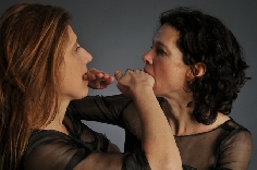 Kora Radella and Julie Brodie of Double-Edge Dance 