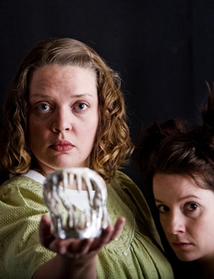 Beth Wood and Faye Hargate in the CPT/Theater Ninjas production of Anna Bella Eema